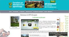 Desktop Screenshot of mfr-eyragues.com